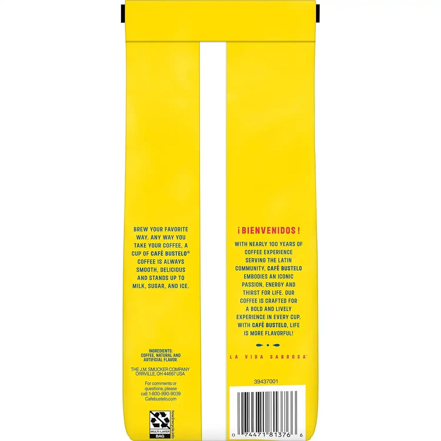 Café Bustelo Dulce de Leche Ground Coffee 11 Ounce Bag