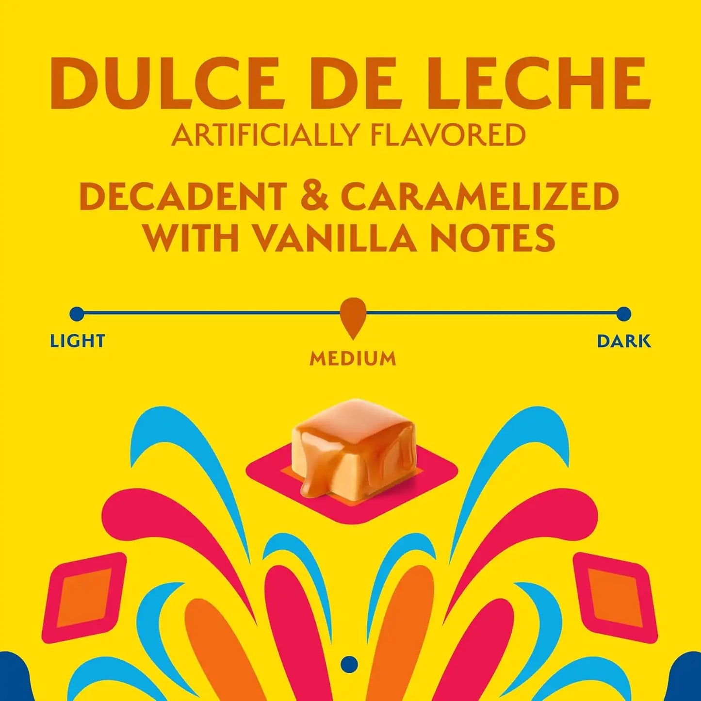 Café Bustelo Dulce de Leche Artificially Flavored, Single Serve Coffee Pods, 10 Count (Pack of 6)