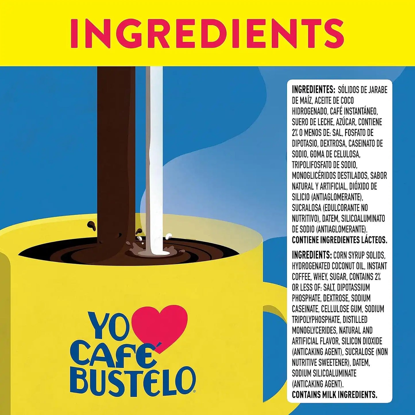 Café Bustelo Sweet & Creamy Café con Vainilla Flavored Coffee, 60 Keurig K-Cup Pods