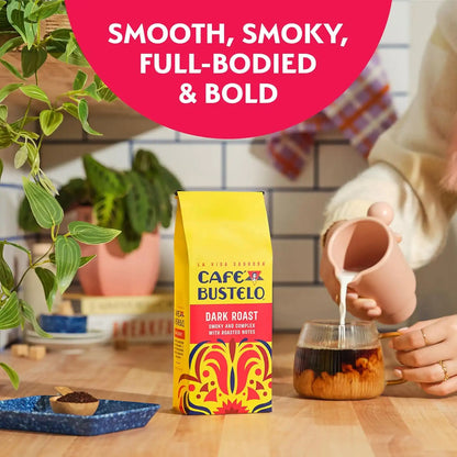 Café Bustelo Dark Roast Ground Coffee 11 Ounce Bag