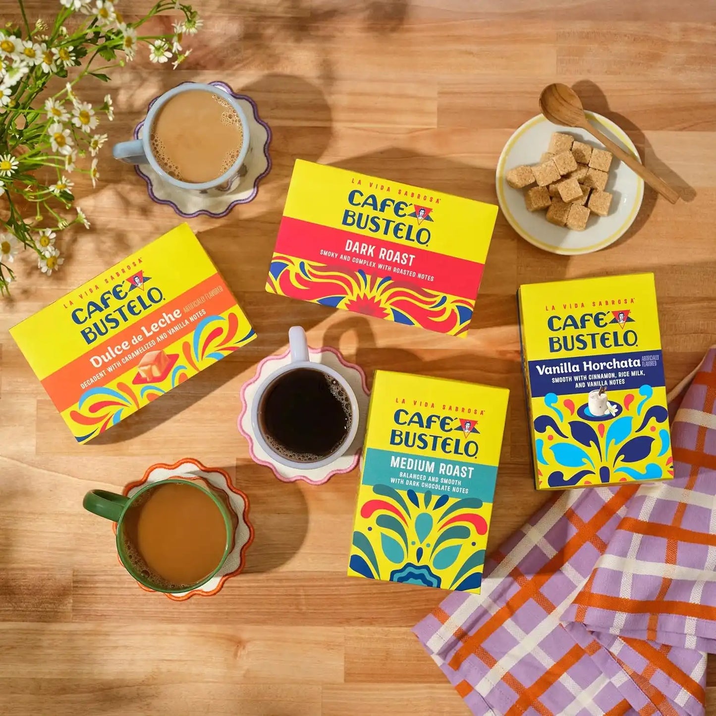 Café Bustelo Dark Roast, Single Serve Coffee Pods, 10 Count (Pack of 1)